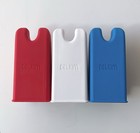 3 Delkim Txi-D V1 V2 & Ev-D Red White & Blue Coloured Moulded Hard Cases 🇬🇧