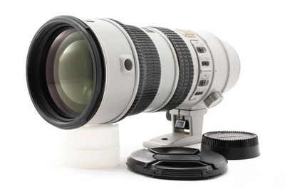 [Fast neuwertig] Nikon AF-S Nikkor 70-200 mm F/2.8 G ED VR hellgraues...
