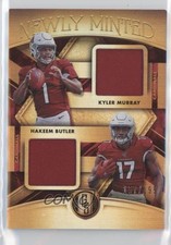 2019 Gold Standard Newly Minted Memorabilia Duals Hakeem Butler Kyler Murray o7m