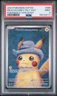 2023 POKEMON SVP POKEMON X VAN GOGH #085 PIKACHU WITH GREY FELT HAT PSA 9 MINT