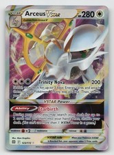 Arceus VSTAR Holo Ultra Rare SWSH09: Brilliant Stars 123/172 NM
