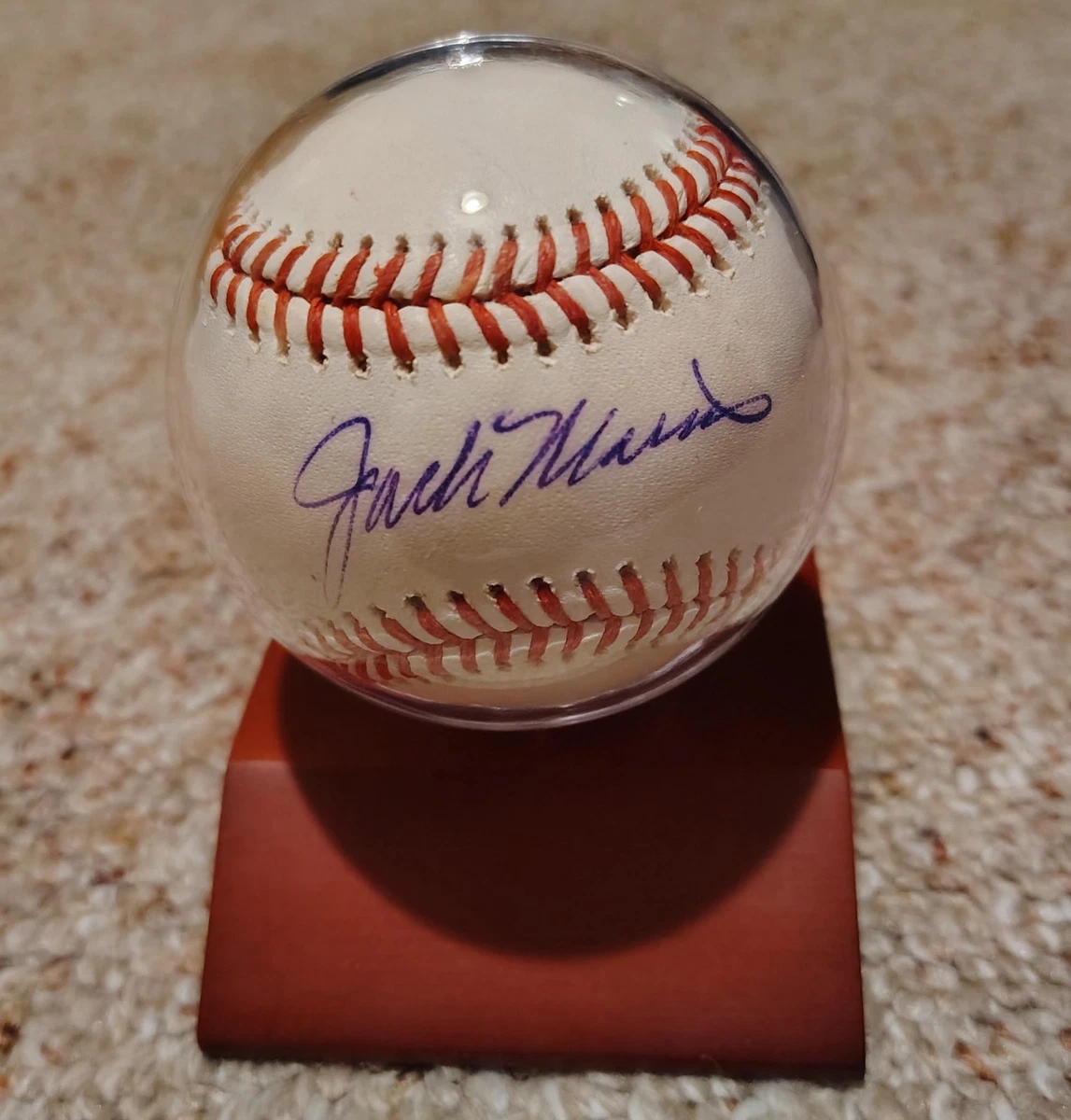 Jack Morris Original Autographed Baseball MLB Balls for sale | eBay