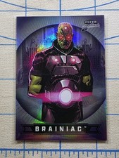 Fleer Brilliants Superman - Brainiac #59 Purple Parallel - DC Comics Card