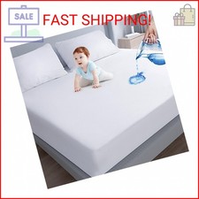 Waterproof Mattress Protector Twin Size,Mattress Cover Protector, Smooth Top Mat