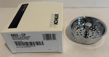 NEW KOHLER K8803-CP Duo Sink Strainer Basket Polished Chrome