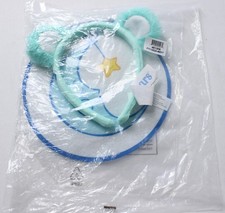 Care Bears Girl's Bedtime Bear Faux Fur Ears  Patch Kit WR4 Blue Standard