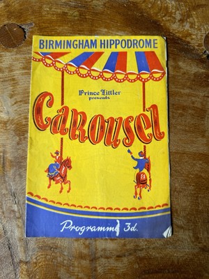50er Jahre Birmingham Hippodrom Programm - Theaterproduktion - Karussell