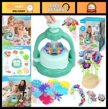 DIY Flower Bouquet Maker Kit for Kids - Arts Crafts Toy, Build Your Own Flower