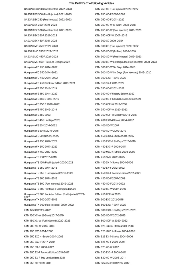 Tusk Engine Starter Switch For KTM 530 XC-W 2008-2011 - Image 4 of 4
