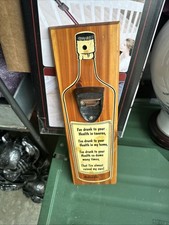 Vintage Humorous Bottle Opener Wall Mounted Retro Souvenir Nebraska 12.5” X 4”