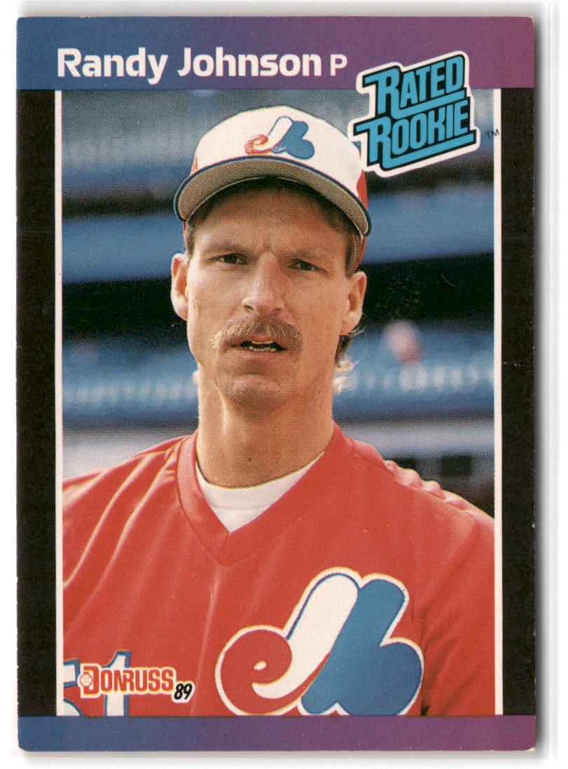 1989 Donruss #42 Randy Johnson Rookie
