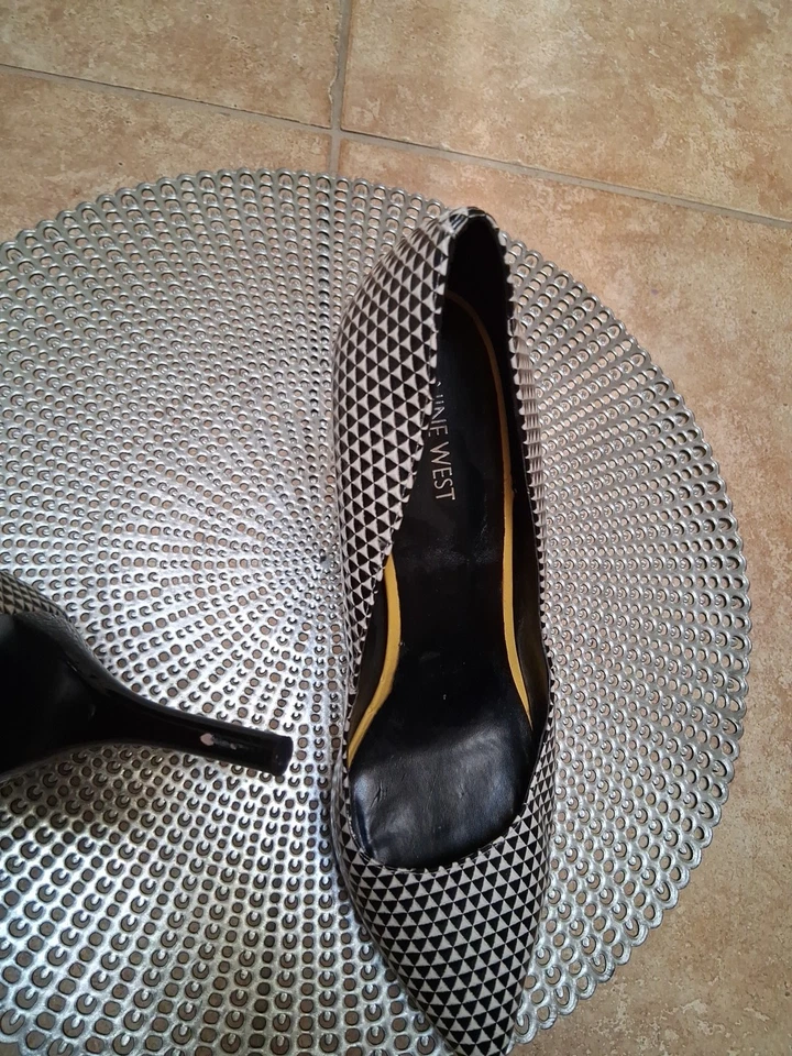 Salto alto feminino Nine West tamanho 11 - Imagem 2 de 4