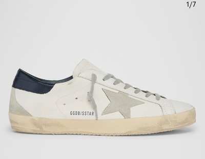 Golden Goose Men Superstar Sneakers White, Ice Black NIB EU 45 US 