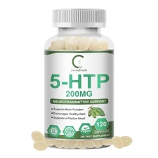 5-HTP Capsules – 5-Hydroxytryptophan for Mood, Sleep, Relaxation Support