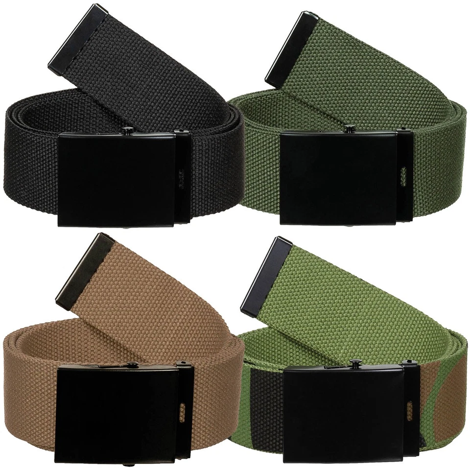 Armée Ceinture de Pantalon Extra Large 4,5 CM Bw Textile Koppel 130 Long - Photo 1/1