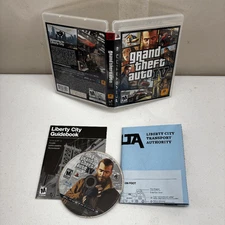 Refurbished Grand Theft Auto 4 PS3 PlayStation 3 Complete CIB + Map Excellent