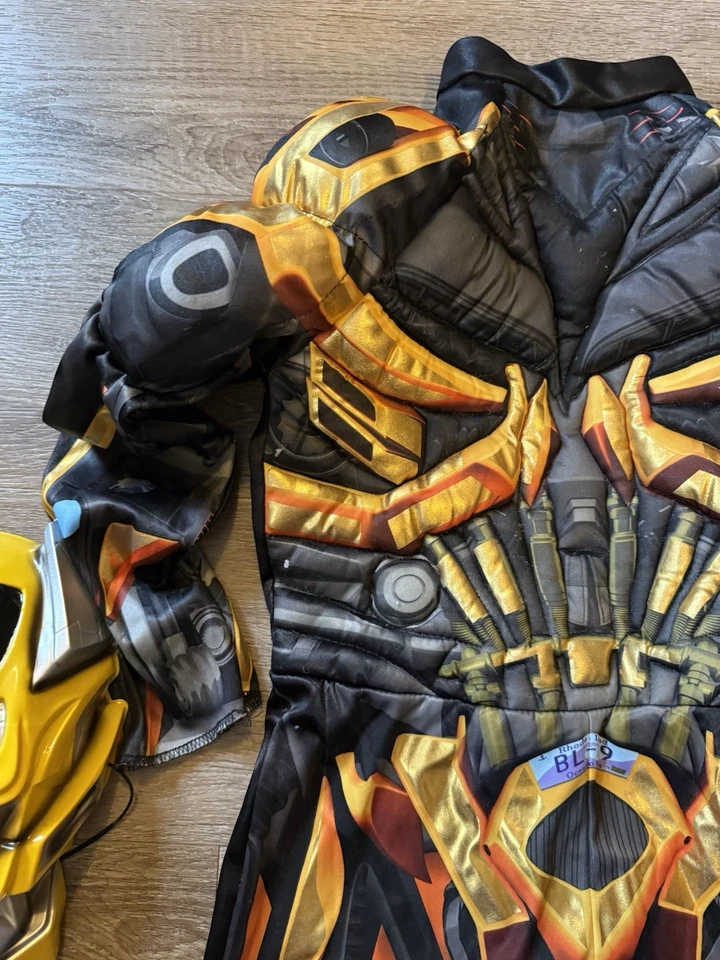 Transformers Bumblebee Costume, Authentically Licensed, Child Medium 8-10 - Image 3 of 4