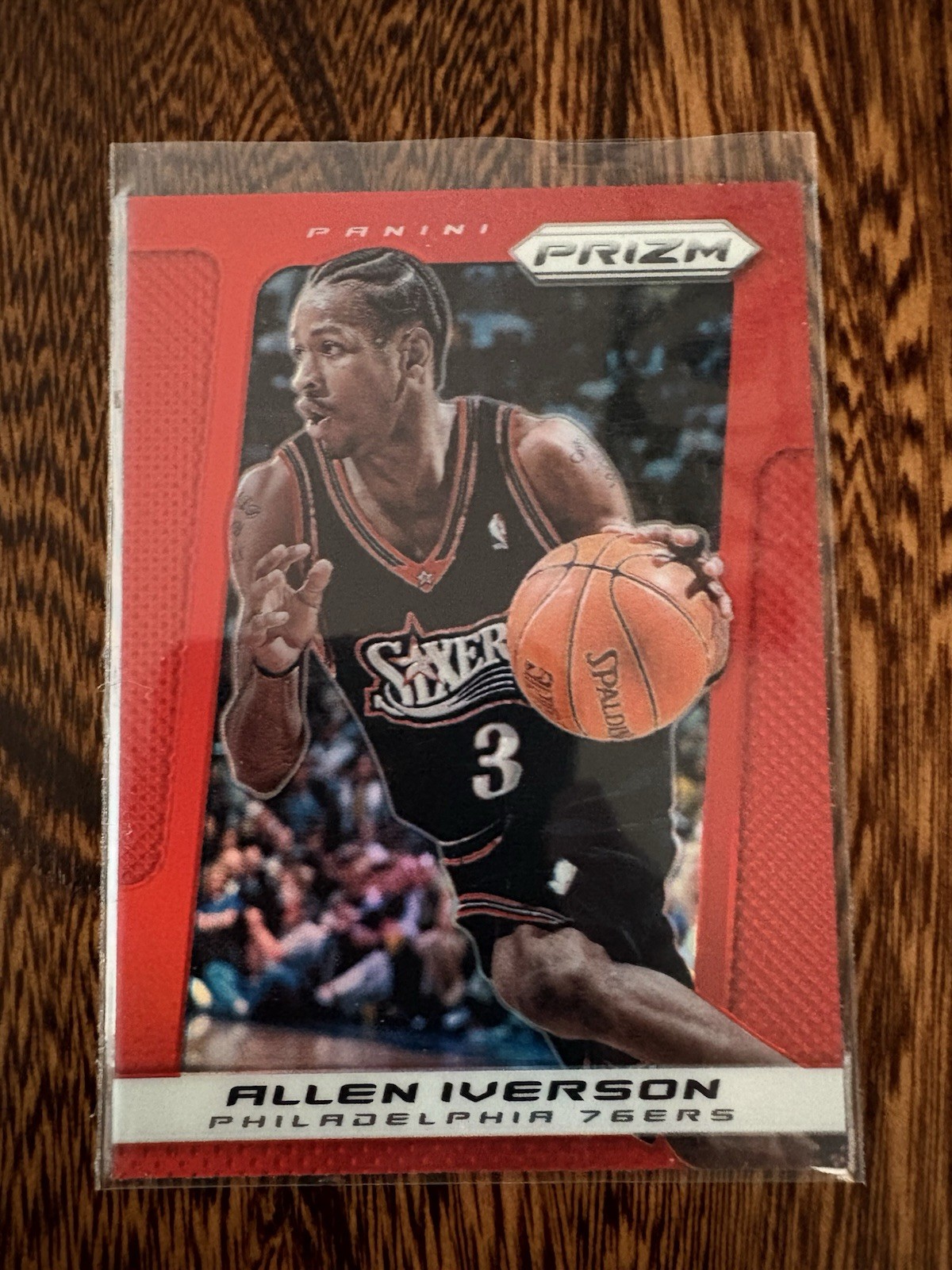 2013-14 Panini Prizm - Allen Iverson #214 Red Prizm