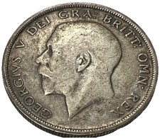 1920 🇬🇧 Great Britain Silver Half Crown Coin - Combined Shipping - Lot C94g
