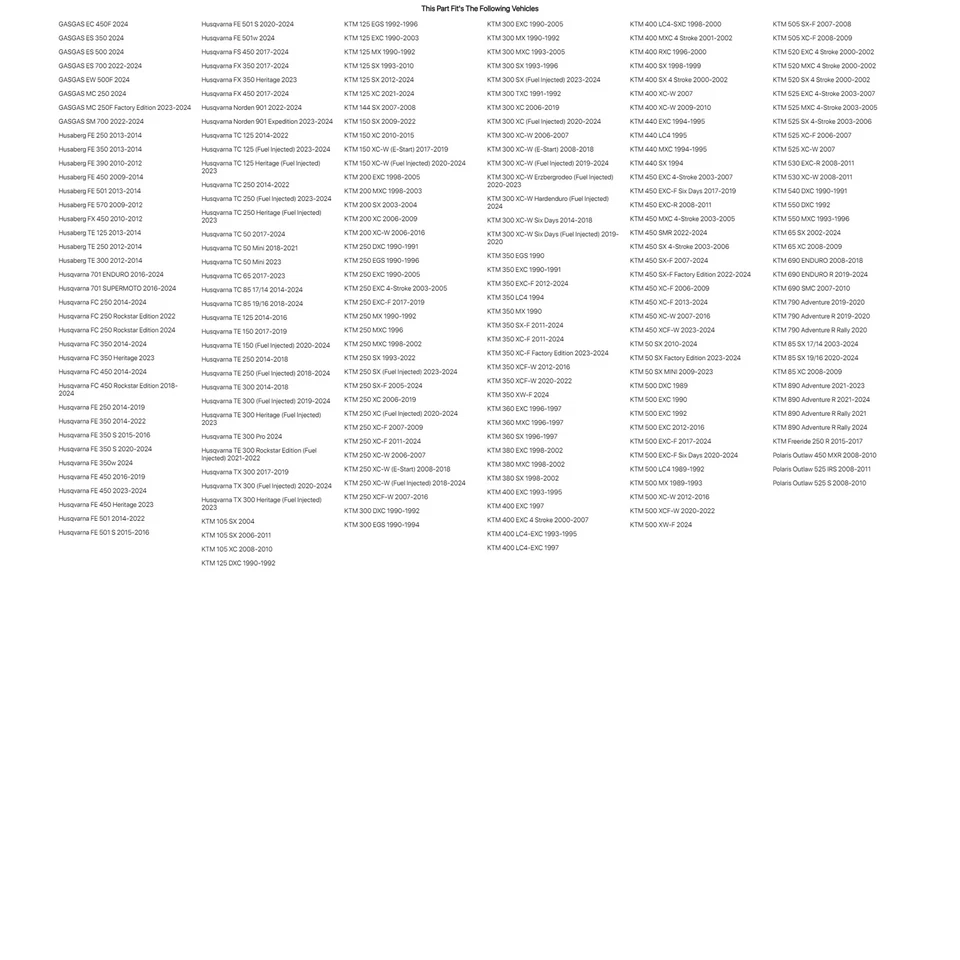 Tusk Oil Filler Plug Orange For KTM 500 LC4 1989-1992 Foto 3 de 4