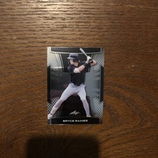 bryce rainer 2025 Leaf Metal Silver Lite Brite #d 79/99 Rookie RC