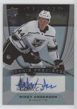 2020 Trilogy Rookie Premieres Silver Foil /399 Level 1 Mikey Anderson Auto 0m3o