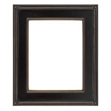 Plein Air Museum Collection De Stijl Open Back Art Frame - 16x20 Black/Gold