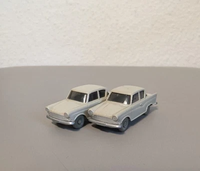 Wiking Borgward Arabella Kieselgrau  ohne OVP Vintage - Bild 1 von 4