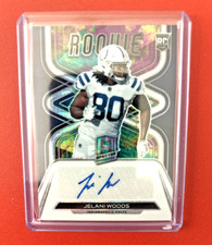 2022 Panini Spectra - Rookie Autographs Jelani Woods #28 Celestial Prizm /75
