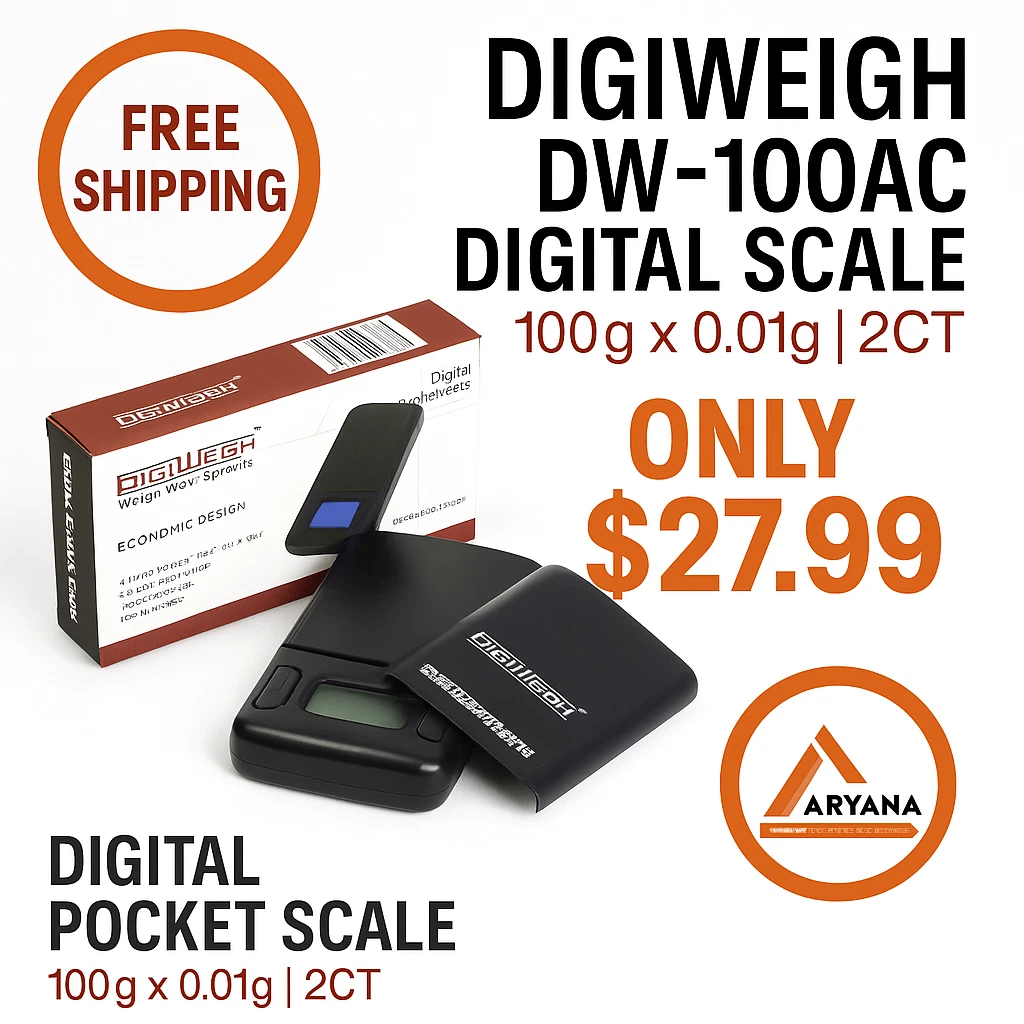 DIGIWEIGH DW-100AC DIGITAL SCALE | 100G x 0.01G | 2CT | ONLY $27.99 | FREE SHIPP