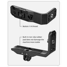 AHorizontal Mount Bracket Expansion Stand Adapter Aluminum Alloy With 1/4 Inch