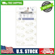 Dream on Me Twilight 5" 80 Coil 2-In-1 Crib Toddler Innerspring Mattress NEW