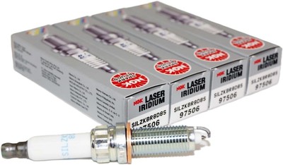 NGK 97506 Laser Iridium Spark Plug (4 Pack) SILZKBR8D8S 