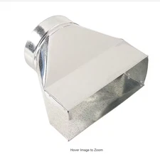 Master Flow 12 in. x 4 in. to 6 in. Universal Register Box  #3