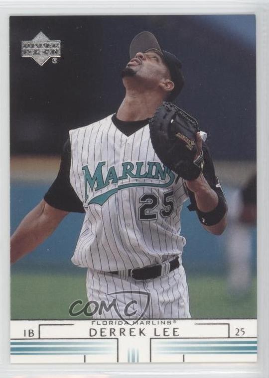 2002 Upper Deck Derrek Lee #378 0b3