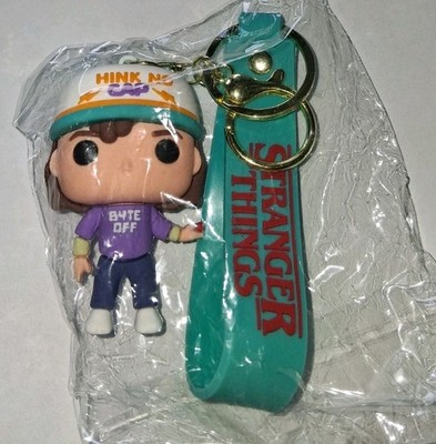 Dustin Stranger Things Character Keychain