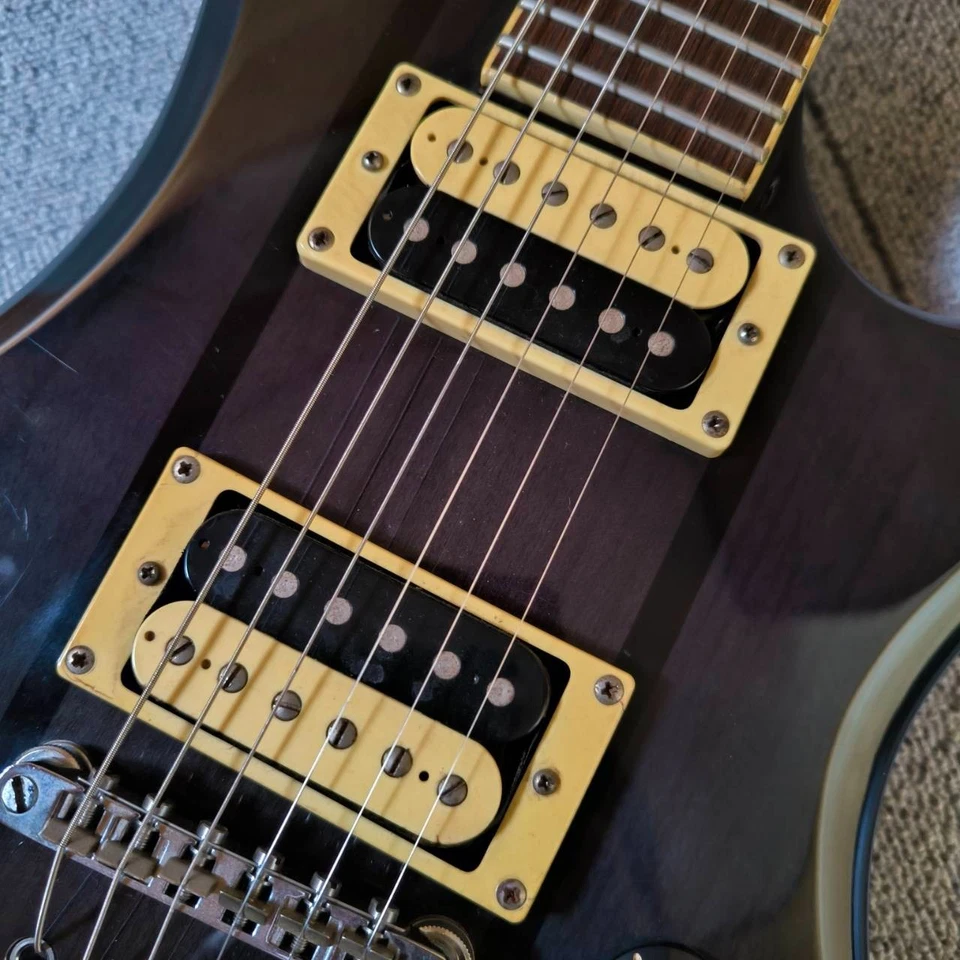 B.C. Rich BC Rich Bich Electric Guitar See-through black Used From Japan Edition - Image 3 of 4