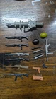 GI Joe Sgt Savage Accessories Lot. Guns, Helmets, ammo box, Bazooka Hasbro 90's