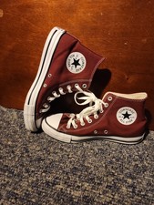 Converse Chuck Taylor All Star High Top Maroon Mens 7 Womens 9