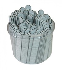 Zebra 3-1/2" Mini 180/180 Grit Cushioned Washable Beauty Salon Spa Nail Files