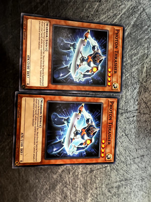 Photon Thrasher, LED3-EN041! Vintage, 1996, 1st Edition! LP/NM! 2x Cards! 