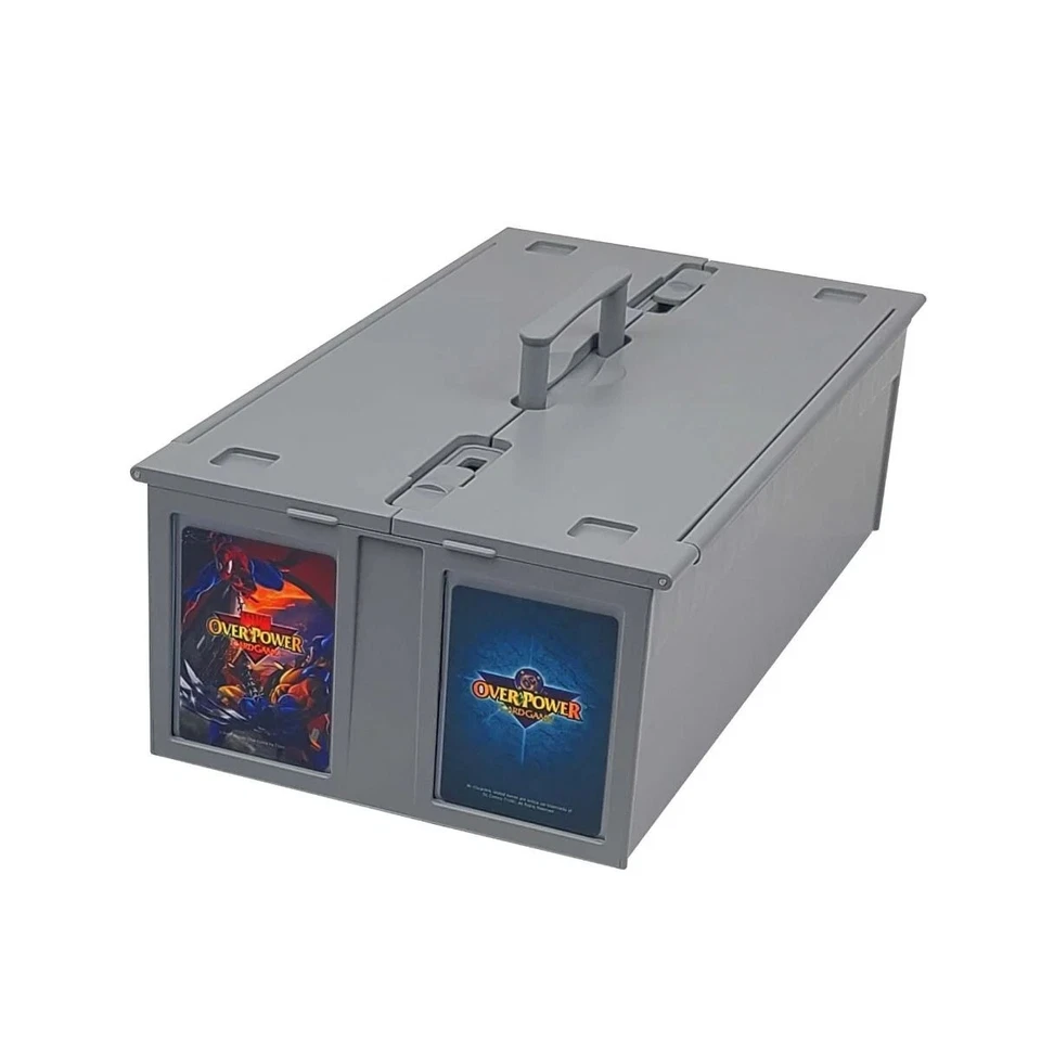 BCW 1600ct Collectible Card Storage Bin TCG Box Gray Plastic 1-CBB-1600-GRY - Image 3 of 4