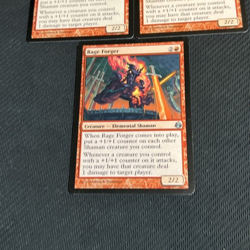 Rage Forger Magic The Gathering Mtg Morningtide Card 3 - Picture 2 of 4