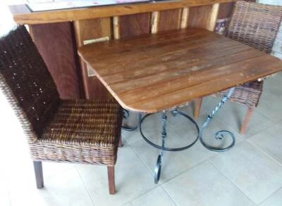 Upcycled 3 Piece Dining Setting Dining Tables Gumtree Australia