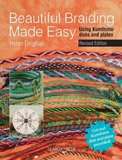Braid Pattern Book Beautiful BRAIDING Made EASY w/ Cut Out KUMIHIMO Disk & Plate