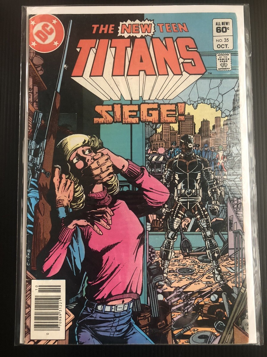 New Teen Titans #35 1st Vigilante (Cameo) VG DC Comic 1983 George
