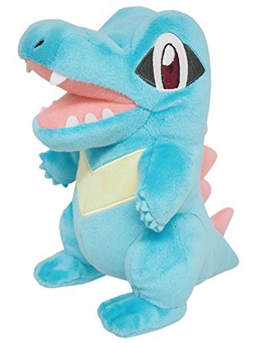 Sanei Pokemon All Star Collection - PP42 - Totodile Stuffed Plush, 6