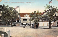 Rhodes on the Pawtuxet Rhode Island~Dance Hall~SALE: Japanese Art Goods~1912 PC