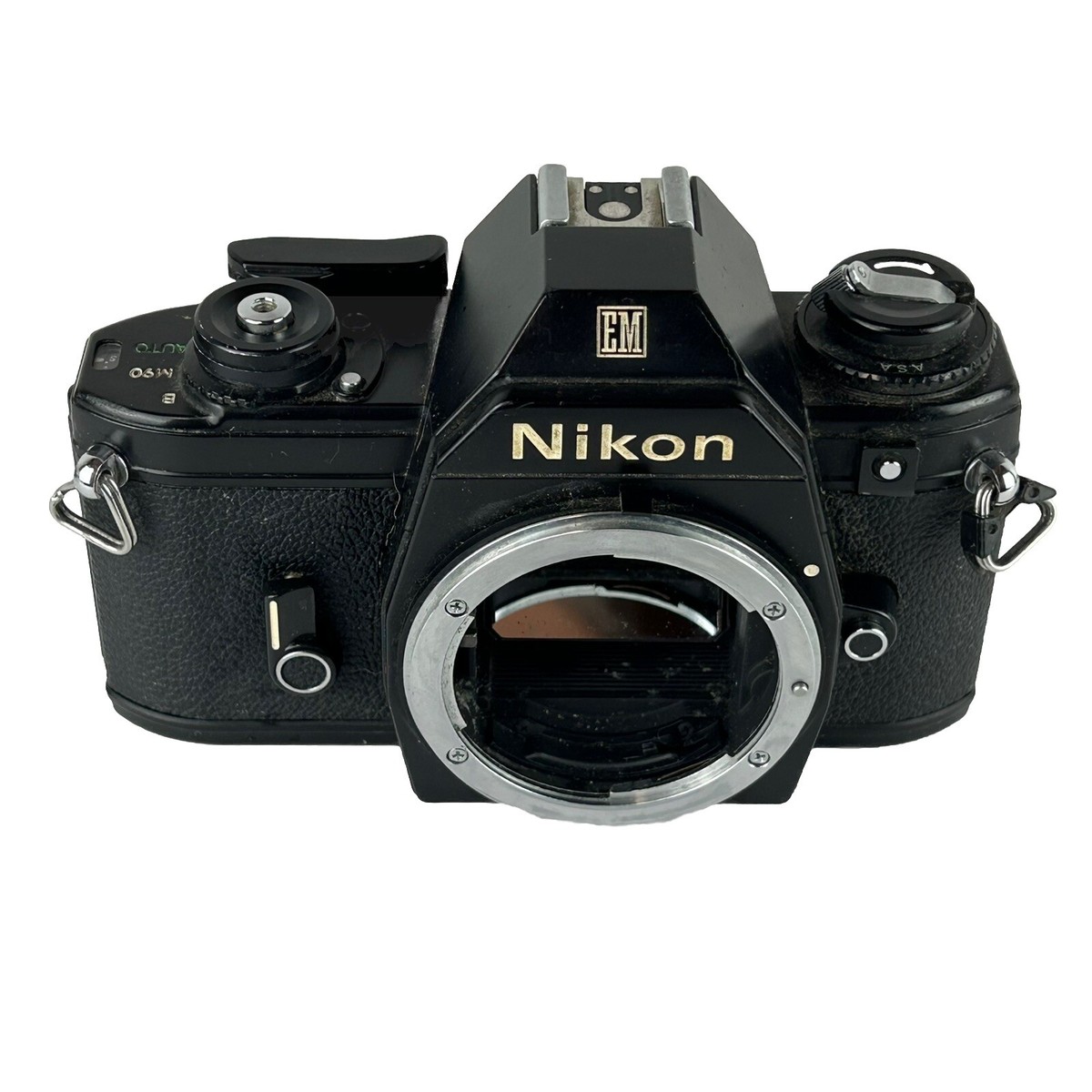 Nikon EM 35mm SLR Film Camera Body Only Made In JAPAN
