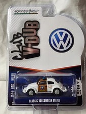 2019 Greenlight Club V-Dub Classic Volkswagen Beetle Policia De Transito 1:64 A9